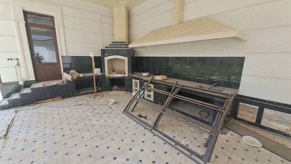 Барбекю зоны, летние кухни, камины, беседки, очаги, мангалы