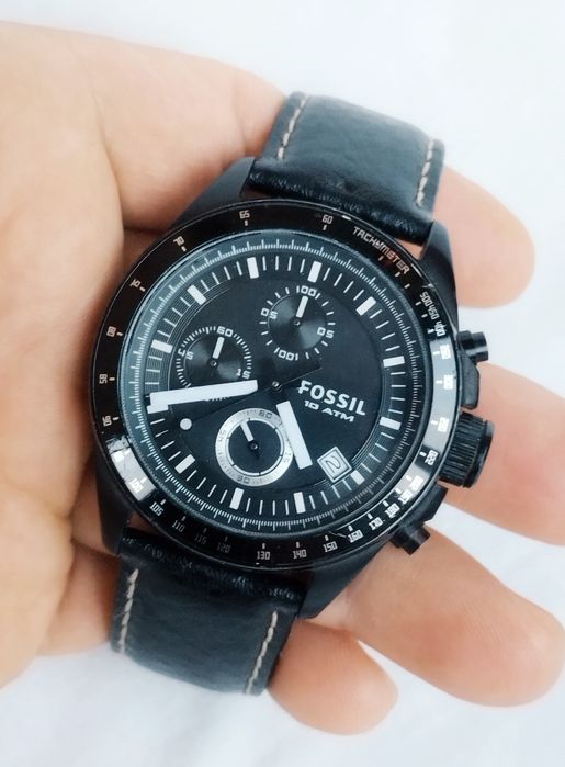Ceas bărbătesc Fossil CE26011E, cu quartz, din otel inoxidabil.