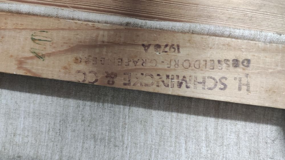 Страхотна френска картина - маслени бои