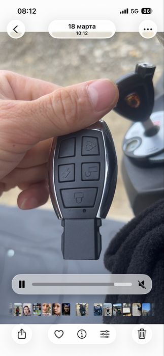 Скутер Самурай зеленный 49 кубов