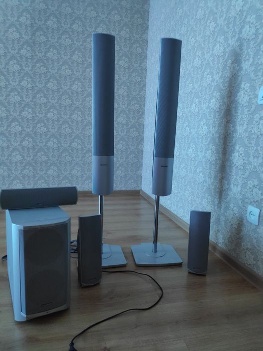 Сабвуфер + 5 колонок