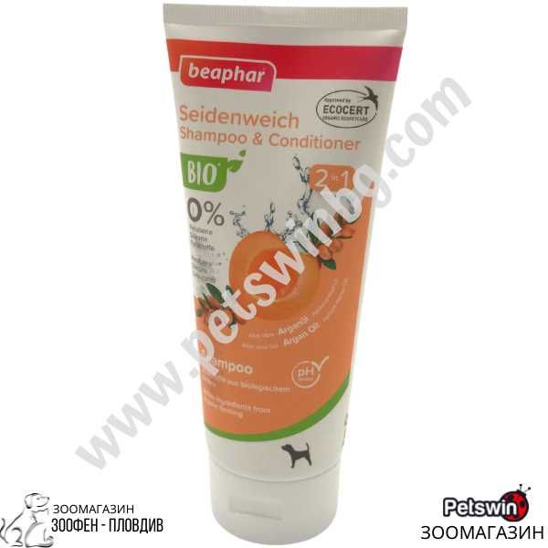 Шампоан и Балсам за Домашен Любимец - за Куче - 2в1 - 200ml - Beaphar