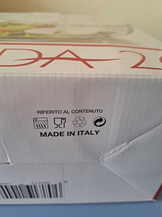 Borgonovo Italy - Купа за салата Onda 26 с два прибора за сервиране