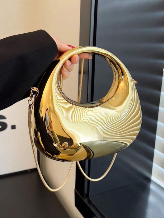 Златна чанта Истинско бижу