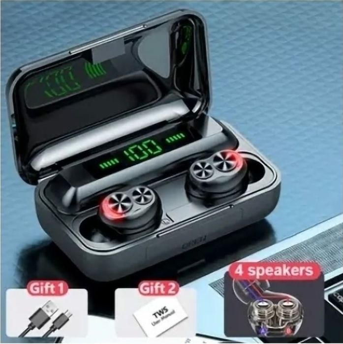 Блютуз наушники с Power Bank