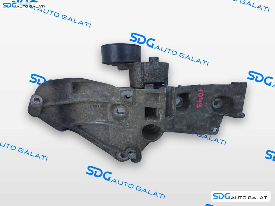 Suport Accesorii Alternator cu Rola Intinzator Curea Renault Thalia 1 1.5 DCI K9K 2002 - 2008 Cod 8200365097, 117503662R [N8691]
