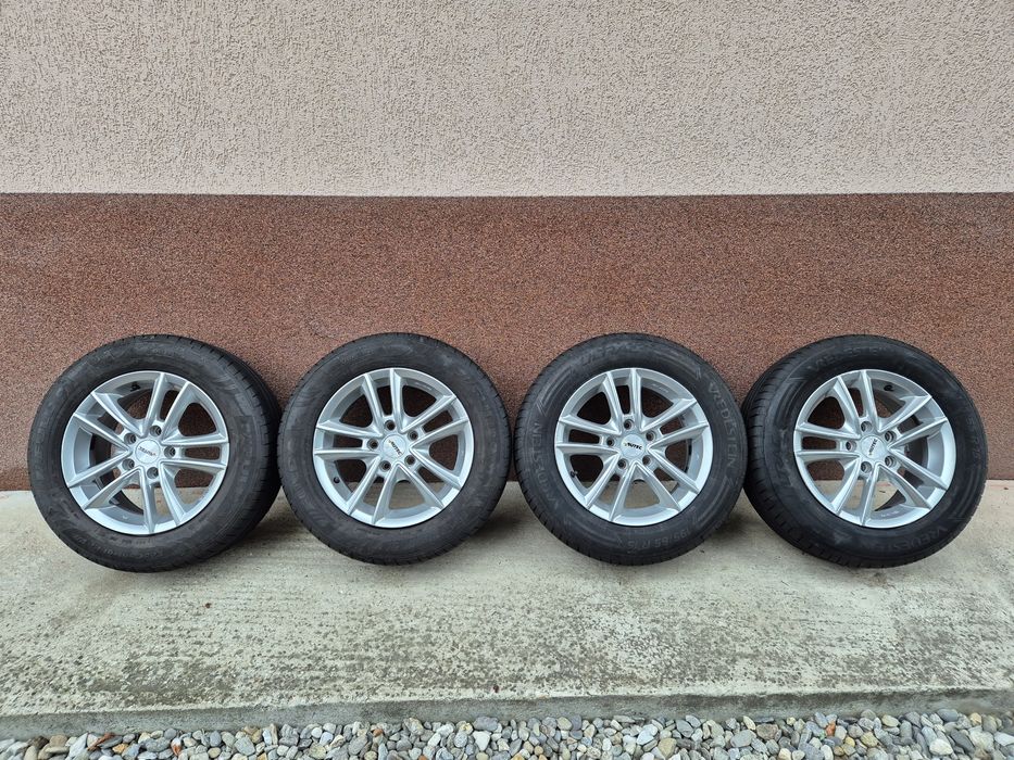 Jante Autec R15 5x112 cu anvelope 195/65R15