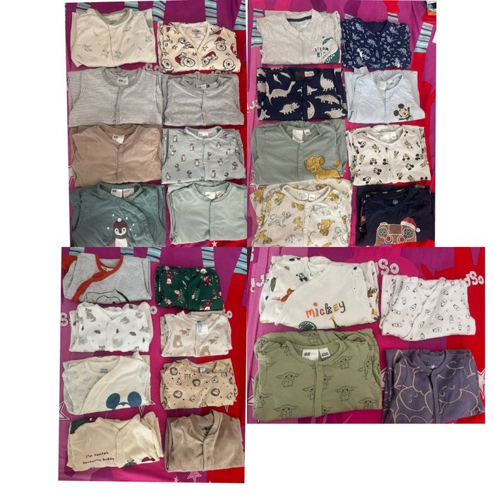 Lot Salopetele/ pijamale 74/ 80