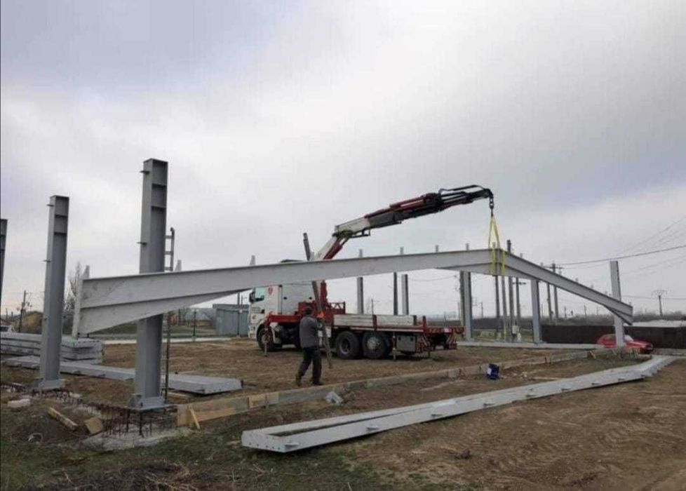 Vand hala metalica 7x11m