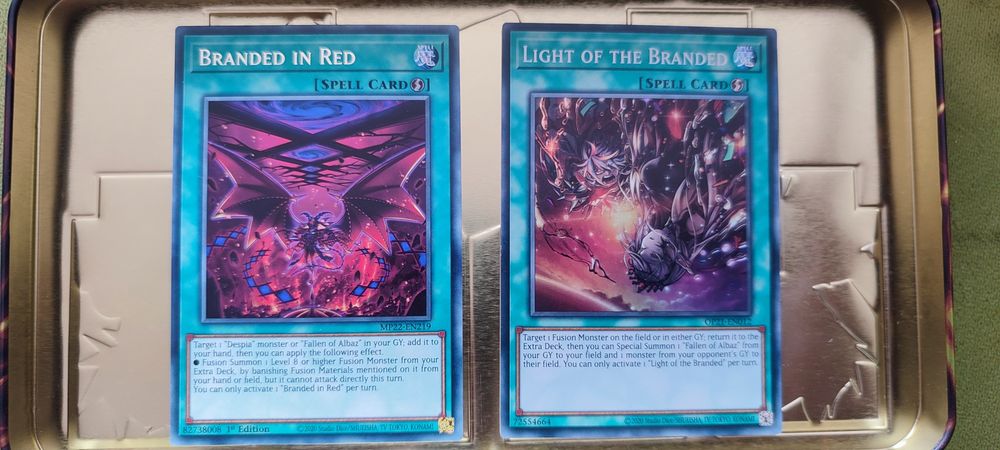 Branded cards Yu-Gi-Oh