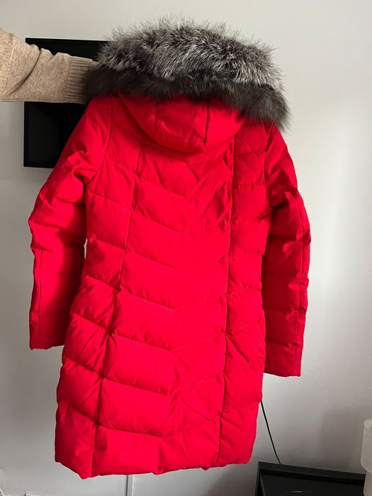 Geaca de iarna cu guler de blana naturala marimea S