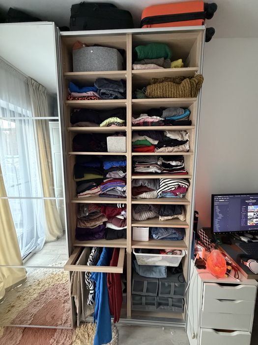 Dressing dublu cu usi glisante ikea ca nou