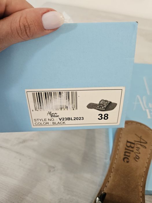 Sandale Alma En Pane,Mărime 38,Piele