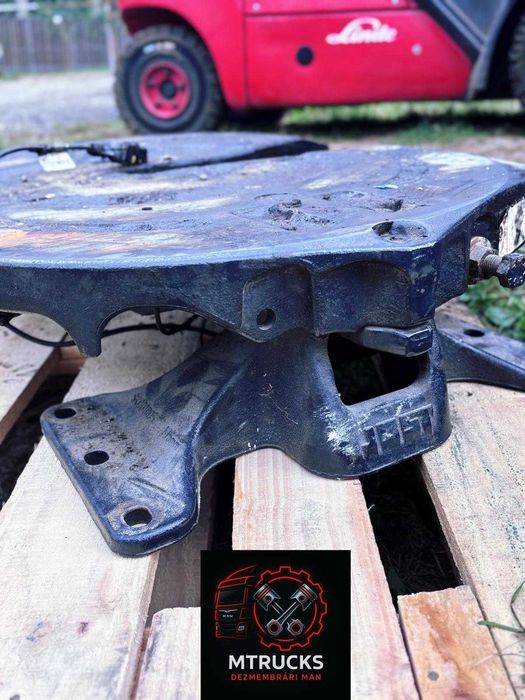 Cuplă şa cu înălțare JOST 18,5 cm MAN TGX, TGS, TGA