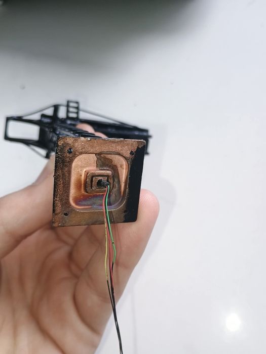 Semnal 3 focuri cu consolă CFR semafor machetă trenuleț electric HO