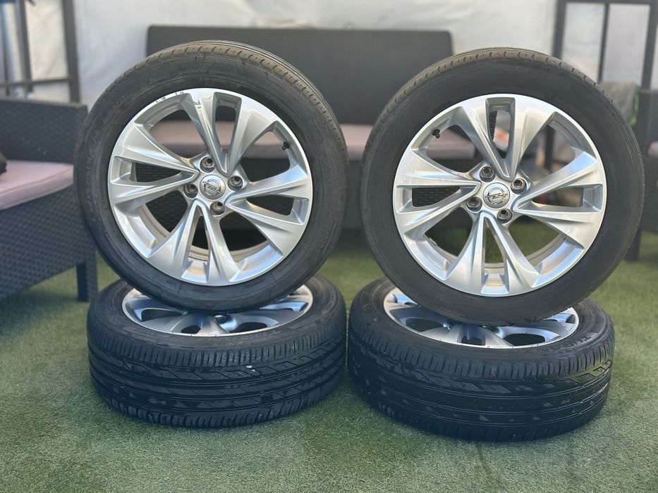 4x108 OPEL лети джанти 17 с летни гуми 215/50/17
