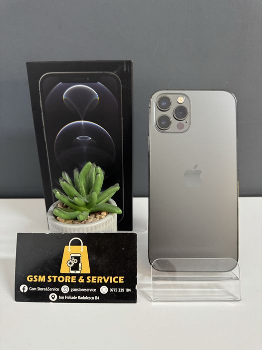 Iphone 12 Pro 128Gb Space Gray 2 Ani Garantie Gsm Store&Service