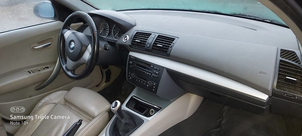 Dezmembrez Bmw Seria 1 E87 2.0 D 90 KW an 2004 cod motor 20 4D 4