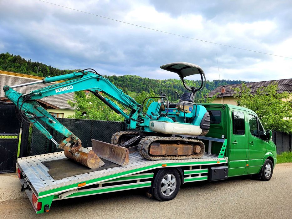 Tractari auto Cluj Napoca non-stop / Transport platforma / Remorcare