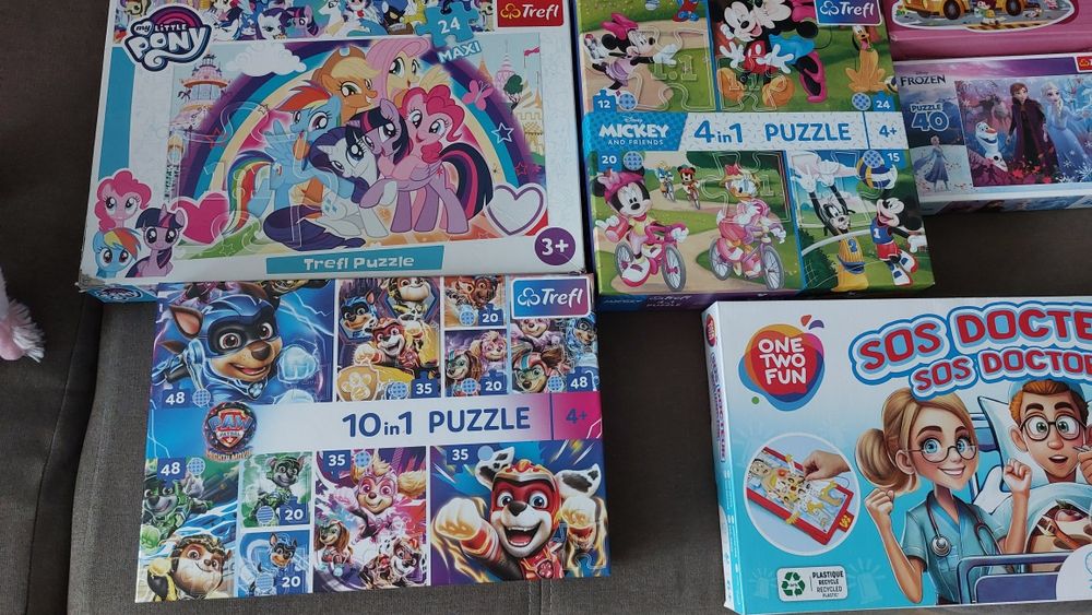 Jucarii Puzzle dinozauri plusuri copii