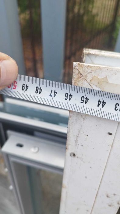 Алуминиев прозорец не отваряем - дограма бяла със стъклопакет