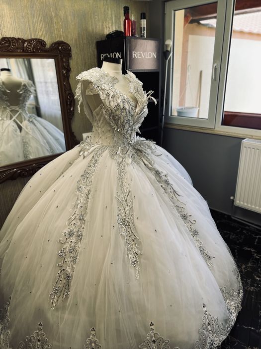 Rochie de Mireasa de prințese purtată o singura data data
