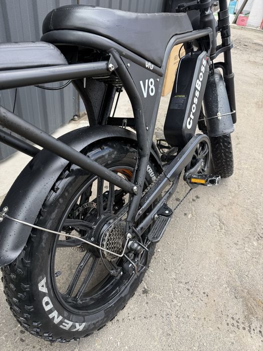 Bicicleta electrica crossboss v8