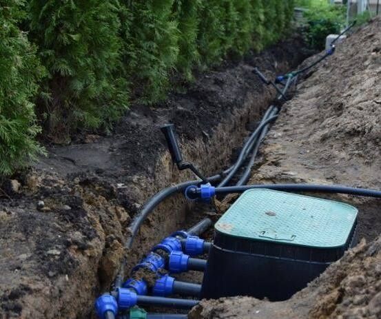 Озеленение авто полив
