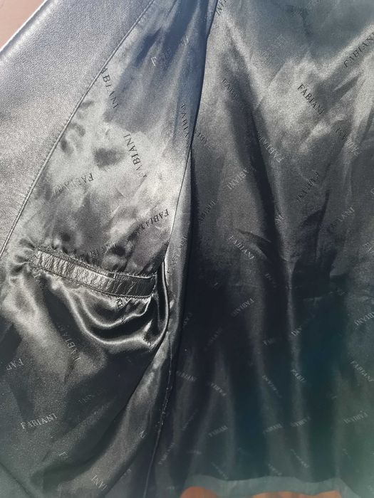 Geaca din piele naturala neagra, de dama