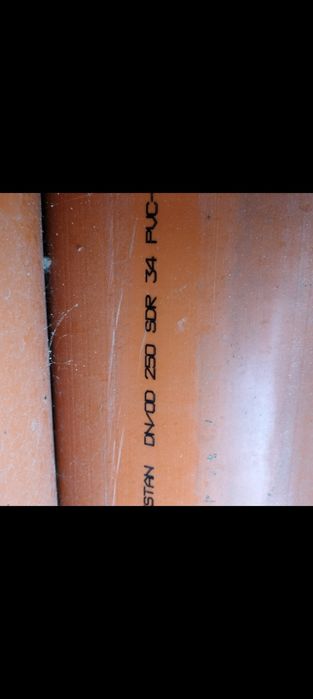 PVC canalizare 4 m × 250 m