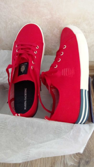 Marina Yachting нови оригинални дамски платнени кецове - размер 40