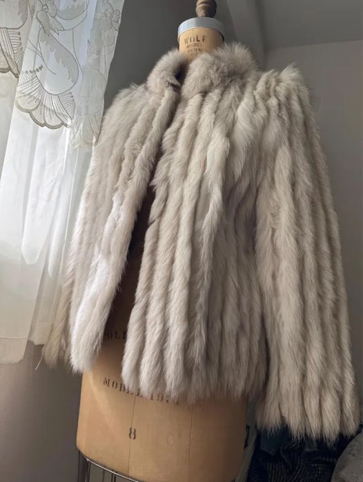 Палто, естествен косъм