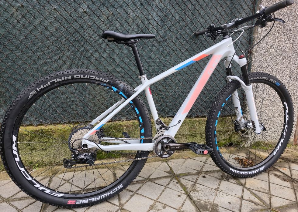 Карбонов 29 цола Cube Acess 2x11 XT  М размер  Хидравлични XT Shimano