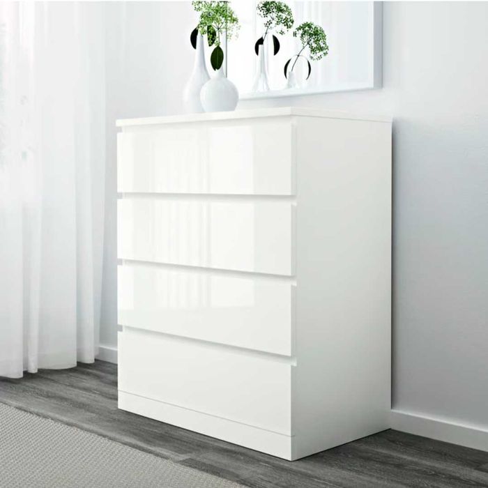 Скрин IKEA MALM 4 чекмеджета