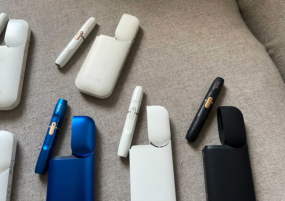 Lot de 6 dispozitive IQOS cu diverse defecte - nu incarca