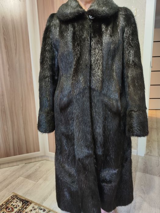 Шуба из стриженной нутрии