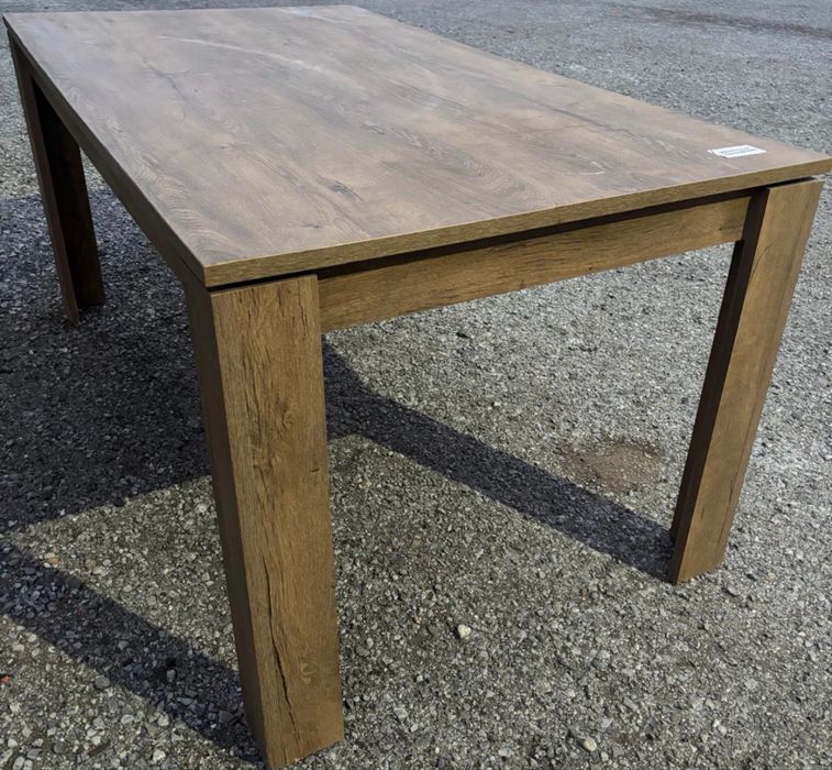 Масивна дървена трапезна маса 160×90 см