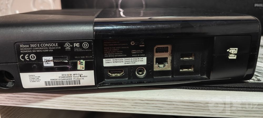 X box 360 model E 250gb