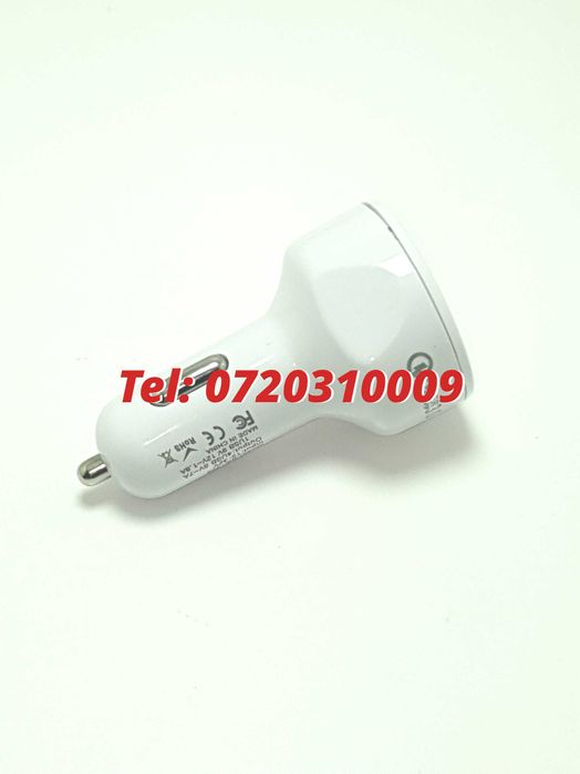 Incarcator Masina Auto 4 Porturi Bricheta Usb Qc Incarcare Rapida