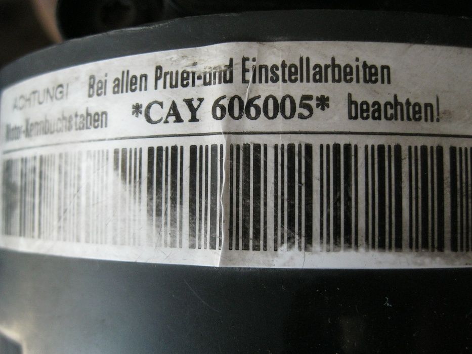 Motor 1,6TDI*CAY*CuAnexe*VwCADDY2012Eu5 75000kmGolf6OctaviaSuperbFrant