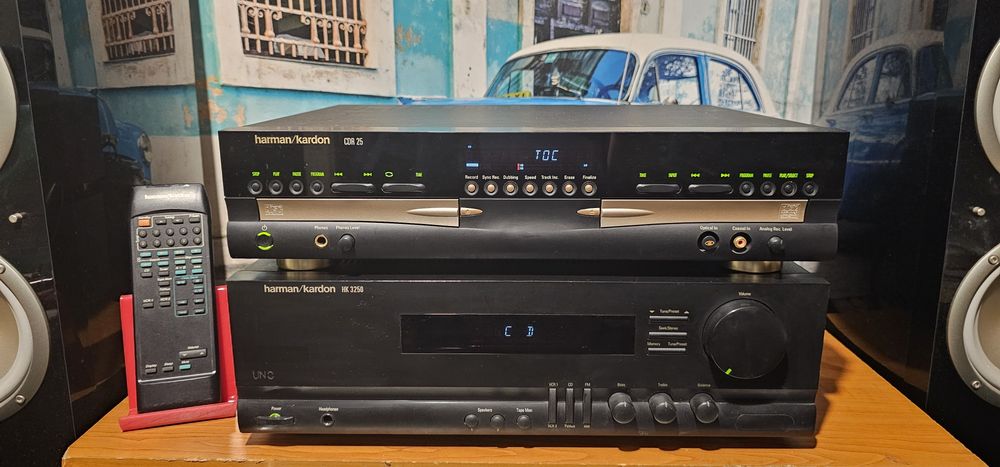 Amplificator statie amplituner Harman Kardon HK 3250 sau cd CDR-25