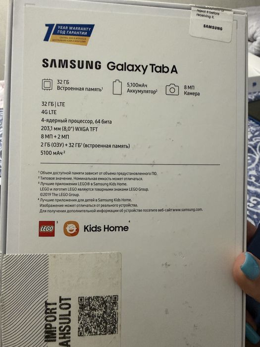 Samsung galaxy tab a