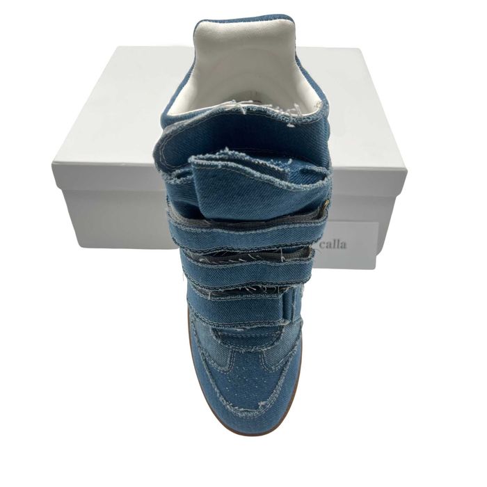 Sneaker Wedge Isabel Marant Denim - Mărimi 35-41 - Cutie inclusă