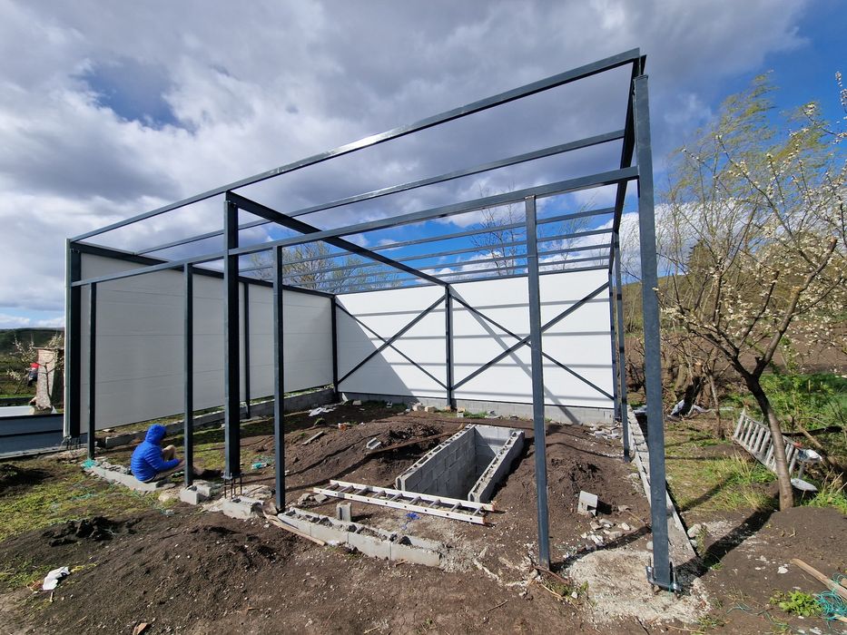 Fă-ți spațiul cu o hala metalica la oferta