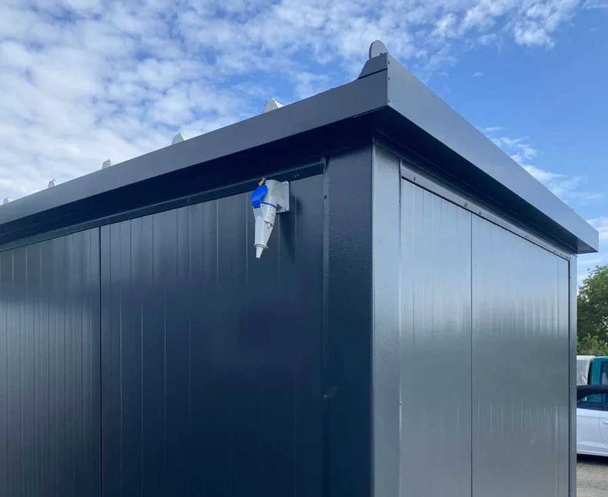 Container de birouri gata de utilizare, 4,00 m x 2,20 m
