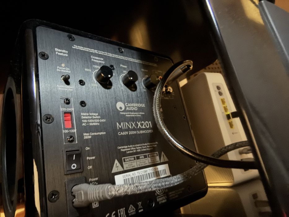 Sistem audio 2.1 subwoofer + sateliti Cambridge audio minx