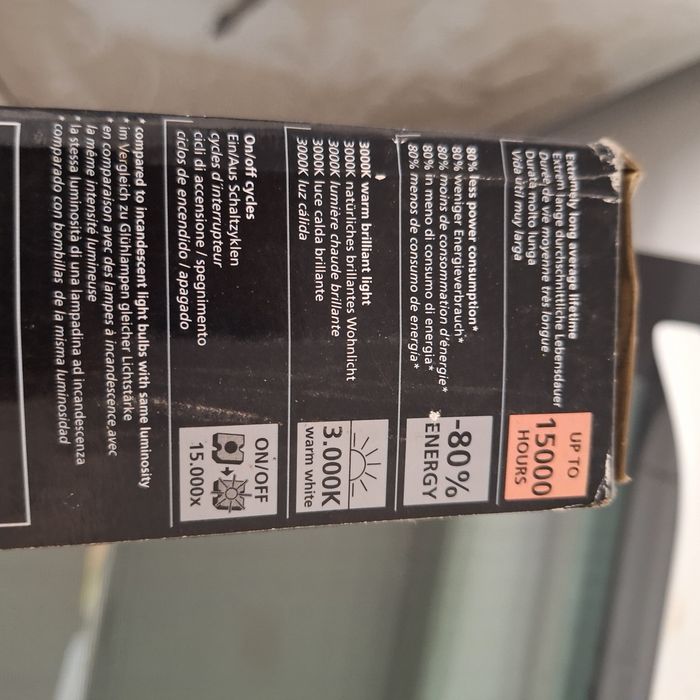 Висяща лед лампа Eglo Villora - чисто нова