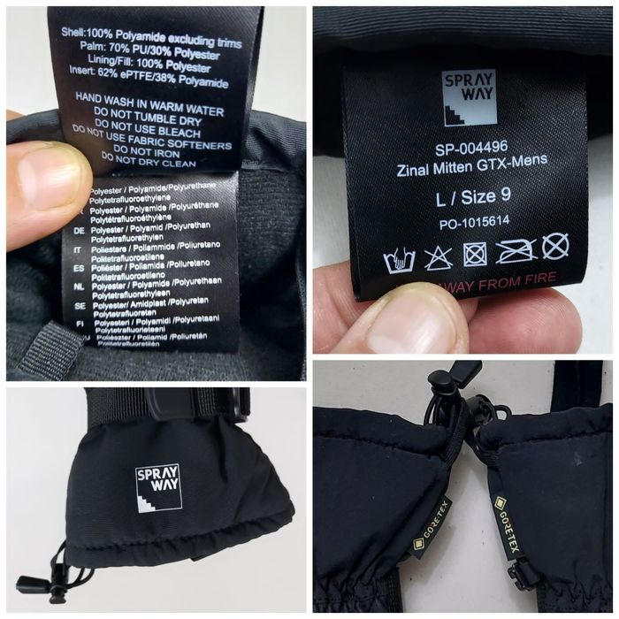 Manusi ski, snowboard Spray  Way Gore-Tex Zinal Mitten GTX, Nr 7