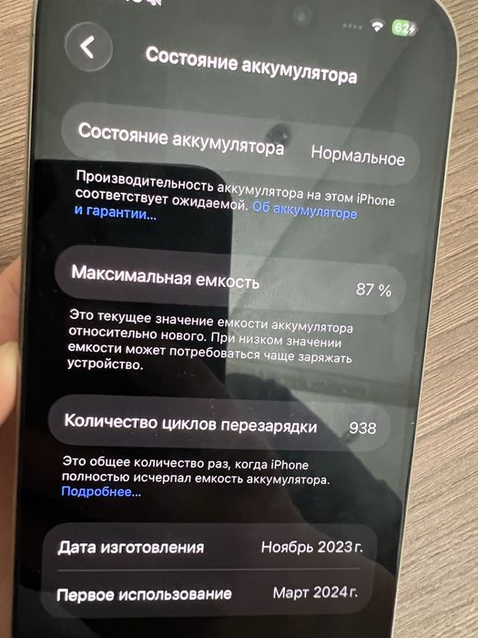 Продам iphone 15 pro 256 g