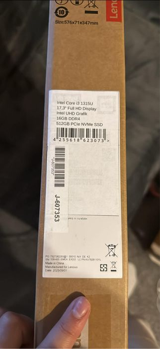 Laptop Lenovo inter core i3 1315U